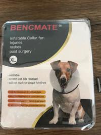 Brand New BENCMATE protective inflatable dog collar X-Large