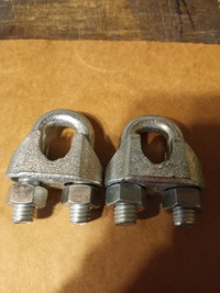NEW 1/2' Cable Clamps