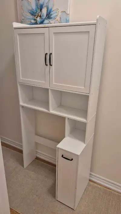 Washroom Over The Toilet or Laundry Storage Cabinet White, View more