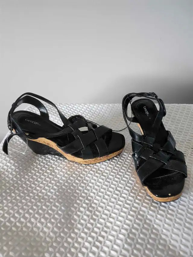 Black platform sandals628632826033951211