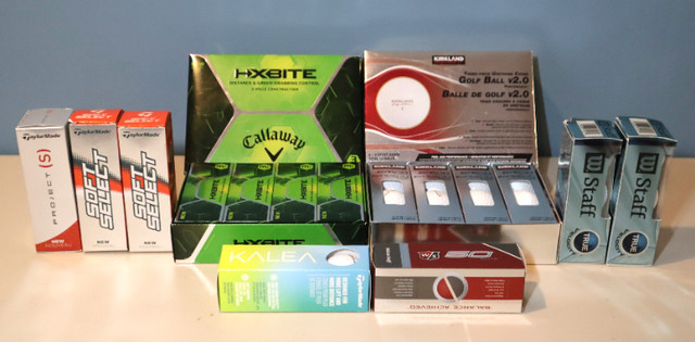 Golf Balls Brand NEW! - Taylormade/Callaway/Kirkland - $10 in Golf in Edmonton