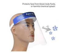 9 piece Full Face Mask Transparent Visor - $14