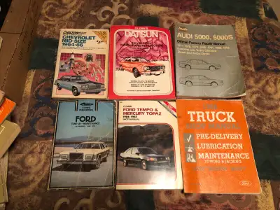 Vintage Auto Repair books, View more