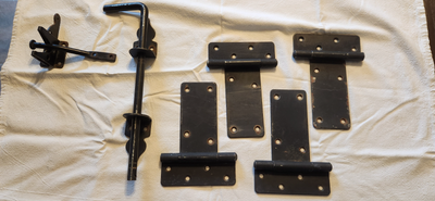 Pentures et verrou pour clôture extérieur, View more