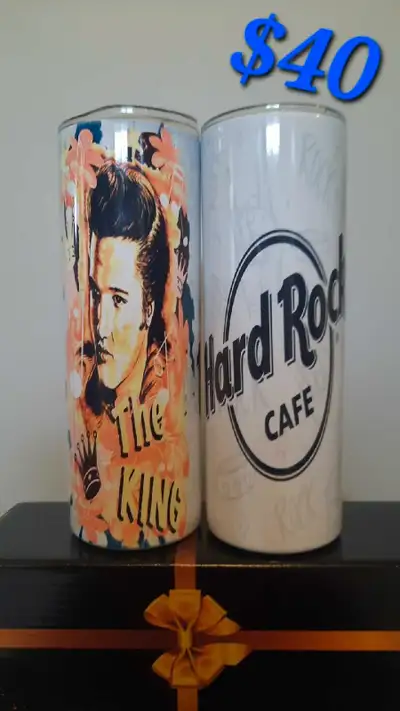 Elvis tumbler (custom made, new), View more