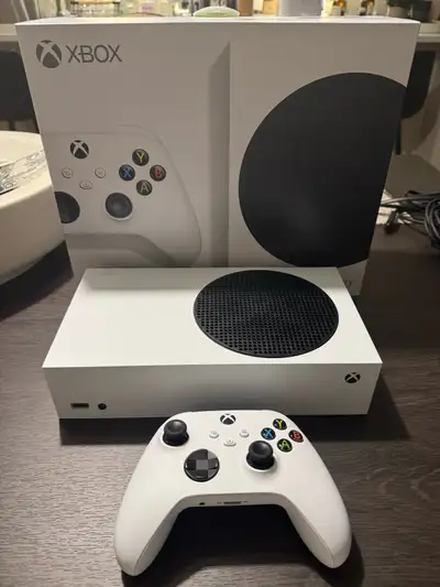 Xbox series S in box with 1TB external drive!, View more