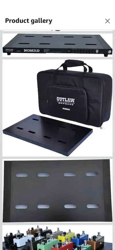 Outlaw EffectsRechargable pedalboard  Nomad Board, View more