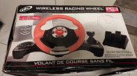 Wireless racing wheel for PS3