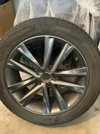 Set of 4 rims and tires