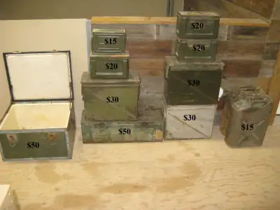 AMMO BOXES, View more