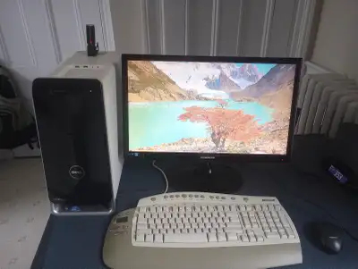 Complete Setup Dell XPS Samsung Monitor, View more