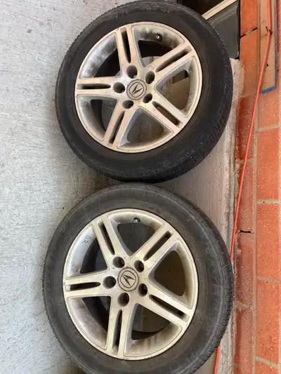 Selling 4 all season tires and rims for $250 or best offer. Tires are 205 55 R16.