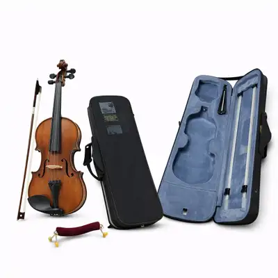 3/4 Handmade Violin – Beautiful Tone – With Bow & Case, View more