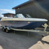 2017 Bayliner E21 deck boat with 150 hp Mercury