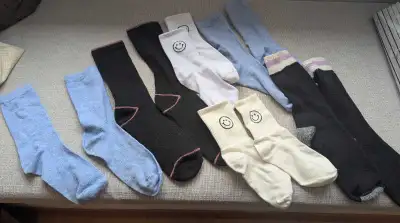 Brand New Bulk Lot of Crew Socks - Various Colours and Styles, View more