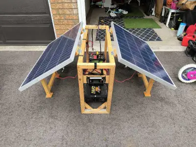 Custom solar with battery and inverter, View more