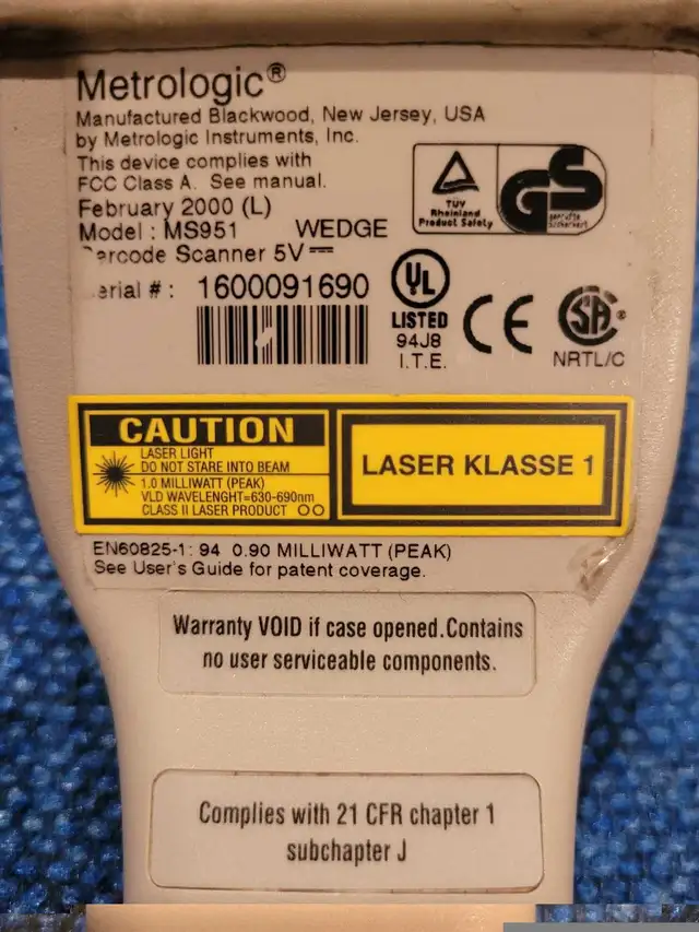 Metrologic bar code scanner wedge. in Printers, Scanners & Fax in Sudbury - Image 4