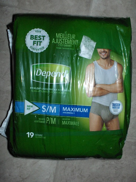 38 DEPEND FOR MEN Flex Fit Underwear Size S/M in Health & Special Needs in Calgary - Image 2