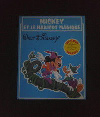 4 LIVRES: DISNEY:  MICKEY ET LE HARICOT MAGIQUE. Etc.