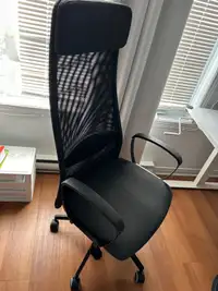 IKEA MARKUS Office Chair / Chaise de bureau, Vissle gris foncé