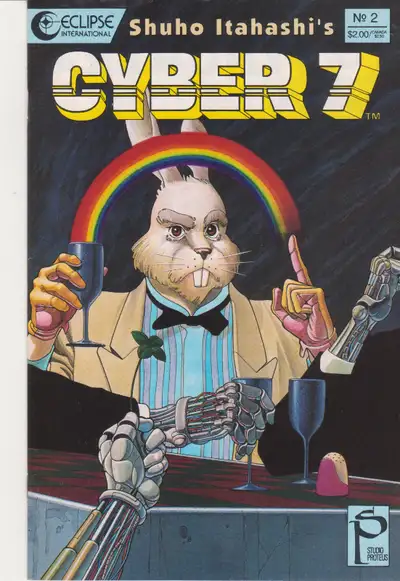 Eclipse Comics - Shuho Itahashi's Cyber 7 - four comics, View more