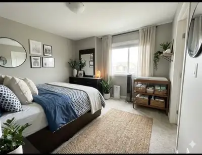 Welcome to this inviting 3-bedroom plus den townhouse, available for rent starting in April! This we...