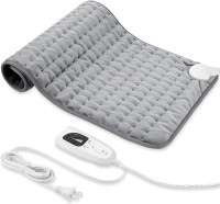 Heating Pad, Electric Heating Pad for Dry and Moist Heat