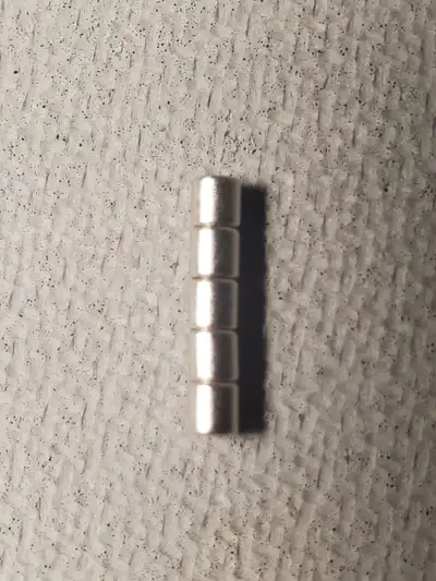 Selling 5 NEODYMIUM cylindrical MAGNETS, View more