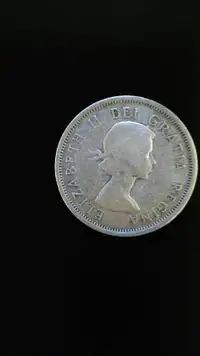 1955 Canada 25 Cents Uncirculated Elizabeth II Quarter