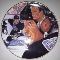 WAYNE GRETZKY GORDIE HOWE AUTOGRAPHED LIMITED EDITION signed PL