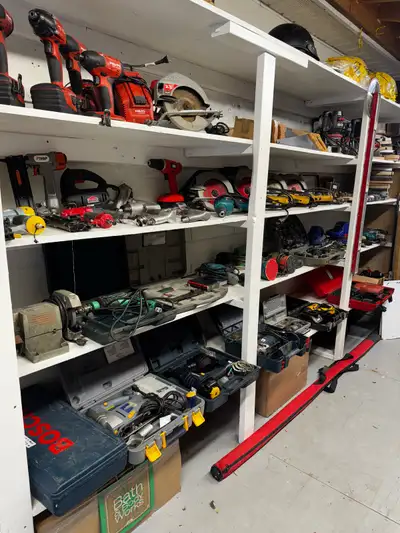 Tool Liquidation Sale This Weekend, View more