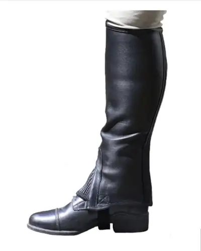 Leather Half Chaps (Wide calf), View more