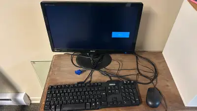 ECRAN ACER CLAVIER ET SOURIS DELL, View more