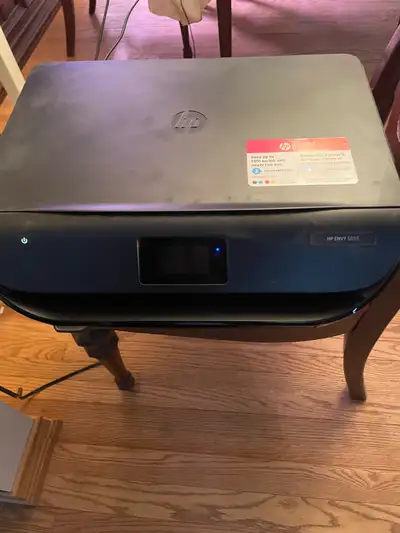 HP Envy 5055 inkjet printer as-is (works), View more