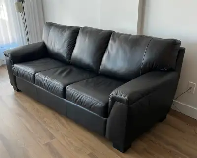 Divan en cuir 3 places, View more