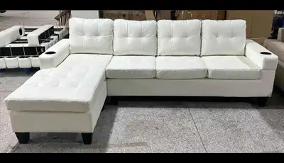 New Leather Sectional Four Seater Sofa-Free Delivery , View more