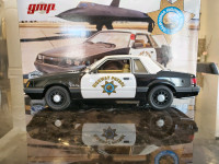 1:18 Diecast GMP Foxbody 1985 Ford Mustang Police Car
