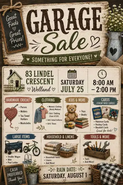 GARAGE SALE , View more