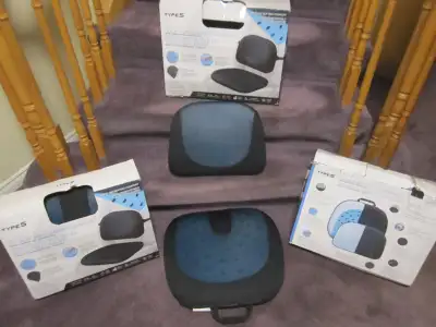Type S Comfort Gel Seat Cushion + Lumbar Cushion Set – open box, View more
