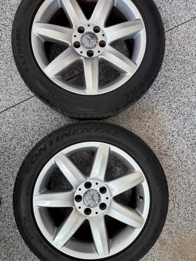 Four OEM Mercedes rims from a 2004 SL500 in Tires & Rims in City of Toronto - Image 3