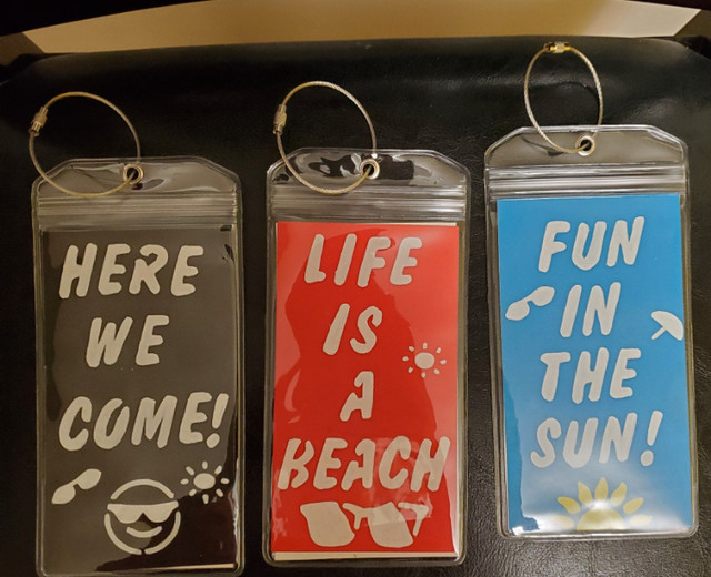 Luggage Tags - Funny and Customizable in Other in City of Halifax - Image 3