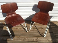 Mid Century Modern Danish Style Chairs