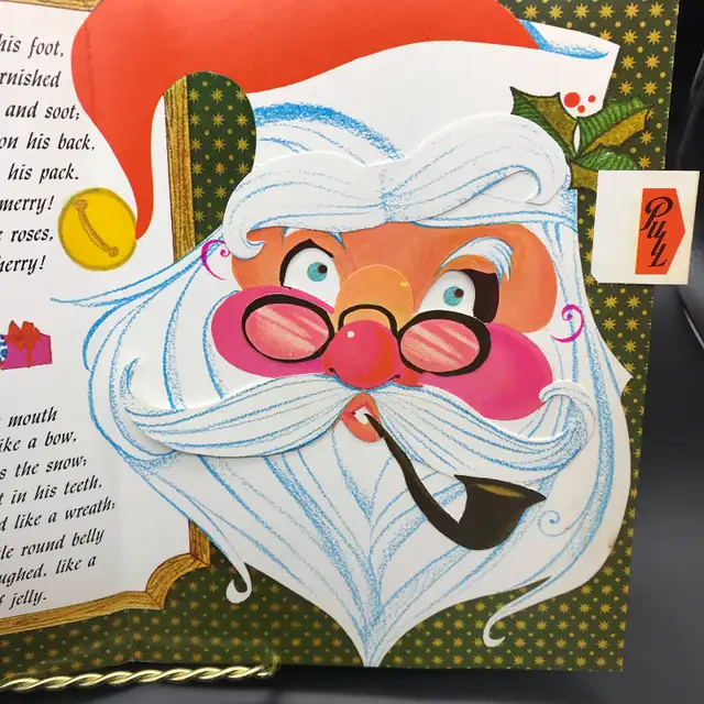 Vintage 1960s Pop Up Christmas Book The Night Before Christmas in Holiday, Event & Seasonal in Ottawa - Image 7