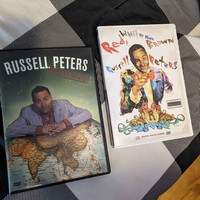 2 Russell Peters stand up comedy DVDs hilarious, funny.