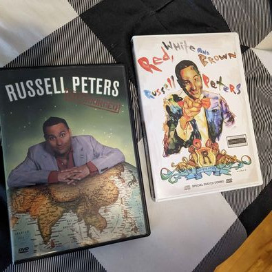 2 Russell Peters stand up comedy DVDs hilarious, funny. in CDs, DVDs & Blu-ray in Moncton