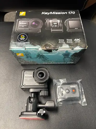 Nikon KeyMission 170 4K waterproof Camera , View more