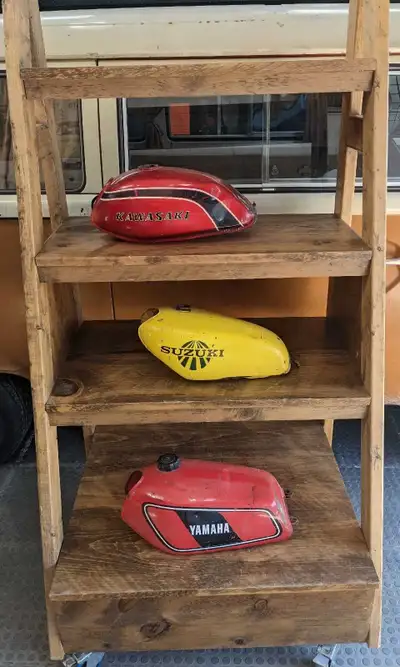 Vintage Motorcycle Gas Tanks, View more