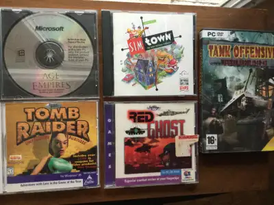 Tomb Raider, Red Ghost, Need For Speed, MegaRace,Tonka Raceway, View more
