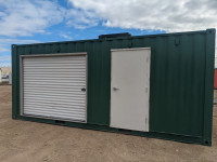 Shipping Container with Roll Up Doors