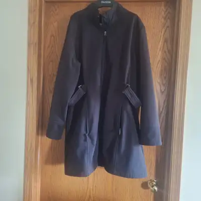 3X DETACHABLE HOOD LADIES COAT, View more
